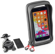 Givi S958B universal mobile phone case with handlebar mount - Motorbike Phone Mount