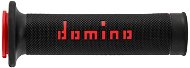 Domino gripy A010 road délka 120 + 125 mm, černo-červené - Motorbike Grips