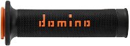 Domino gripy A010 road dĺžka 120 + 125 mm, čierno-oranžové - Gripy na motorku