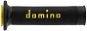 Domino gripy A010 road délka 120 + 125 mm, černo-žluté - Motorbike Grips