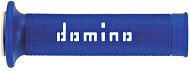 Domino gripy A010 road dĺžka 120 + 125 mm, modro-biele - Gripy na motorku