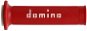 Domino gripy A010 road délka 120 + 125 mm, červeno-černé M018-371 - Motor grip