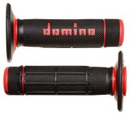 Domino gripy A020 offroad dĺžka 118 mm, čierno-červené - Gripy na motorku
