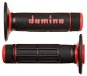 Domino gripy A020 offroad délka 118 mm, černo-červené - Motorbike Grips