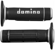 Domino gripy A020 offroad dĺžka 118 mm, čierno-sivé - Gripy na motorku