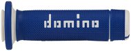 Domino gripy A180 ATV délka 118 + 122 mm, modro-bílé - Motorbike Grips