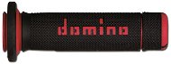 Domino gripy A180 ATV dĺžka 118 + 125 mm, čierno-červené - Gripy na motorku