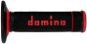 Domino gripy A190 offroad dĺžka 123 + 120 mm, čierno-červené - Gripy na motorku