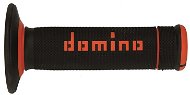 Domino gripy A190 offroad délka 123 + 120 mm, černo-oranžové - Motorbike Grips