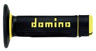 Domino gripy A190 offroad dĺžka 123 + 120 mm, čierno-žlté - Gripy na motorku