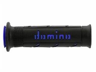Domino gripy A250 road délka 120 + 125 mm, černo-modré - Motorbike Grips