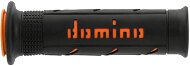 Domino gripy A250 road délka 120 + 125 mm, černo-oranžové - Motorbike Grips
