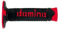 Domino gripy A260 offroad dĺžka 120 mm, čierno-červené - Gripy na motorku