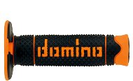 Domino gripy A260 offroad délka 120 mm, černo-oranžové - Motorbike Grips