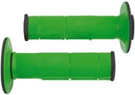 RTECH gripy Racing dvouvrstvé, měkké, zeleno-černé, pár, délka 116 mm - Motor grip
