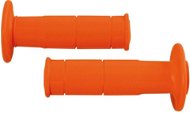 RTECH gripy Racing měkké, oranžové, pár, délka 116 mm - Motorbike Grips