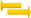 Yellow, pair, length 116 mm
