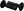 Black, pair, length 118 mm