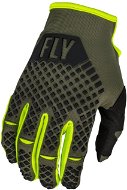 Fly Racing Kinetic, 2023, zöld/hi-vis - Motoros kesztyű
