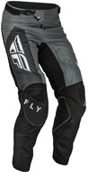 Fly Racing Pants Kinetic Jet, 2023 grey/grey/black size 32 - Motorcycle Trousers
