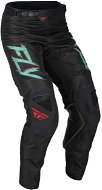 Fly Racing kalhoty Kinetic S.E. Rave, 2023 černá/zelená/červená - Kalhoty na motorku