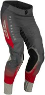 Fly Racing kalhoty Lite, 2023 červená/šedá - Kalhoty na motorku
