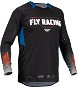 Fly Racing dres Evolution DST, 2023 čierna/sivá/modrá - Motokrosový dres