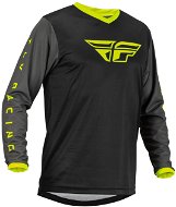 Fly Racing dres F-16 , 2023 černá/šedá/hi-vis - Motocross ruha