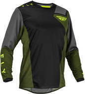 Fly Racing jersey Kinetic Jet, 2023 black/green/hi-vis S - Motocross Jersey
