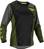 Fly Racing dres Kinetic Jet, 2023 černá/zelená/hi-vis XL - Motocross ruha