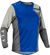 Fly Racing jersey Kinetic Jet, 2023 blue/grey/white S - Motocross Jersey