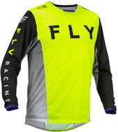 Fly Racing jersey Kinetic Kore, 2023 hi-vis/black M - Motocross Jersey