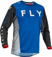 Fly Racing dres Kinetic Kore, 2023 modrá/černá - Motocross Jersey
