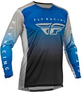 Fly Racing dres Lite, 2023 modrá/sivá/čierna - Motokrosový dres