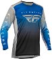 Fly Racing dres Lite, 2023 modrá/šedá/černá - Motocross Jersey