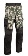 Yoko Skloddi, black / camouflage / green, XXXL - Motorcycle Trousers