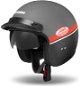 Cassidaa Oxygen Jawa OHC, šedá matná/červená/černá/bílá, velikost L - Scooter Helmet