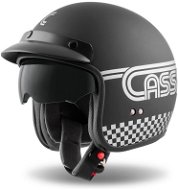 Cassidaa Oxygen Rondo, černá matná/stříbrná, velikost 2XL - Scooter Helmet