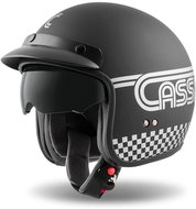 Cassida Oxygen Rondo, black matte/silver, size 2XL - Scooter Helmet