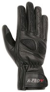 A-PRO BRONX černé kožené moto rukavice XL - Motorcycle Gloves