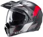 HJC C80 ROX MC1SF červená silniční enduro výklopná přilba,S - Motorbike Helmet