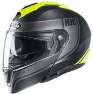 Motorbike Helmet HJC i90 DAVAN MC4HSF žlutá silniční výklopná přilba,S - Helma na motorku