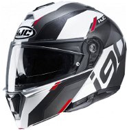 HJC i90 AVENTA MC1 černobílá silniční výklopná přilba,M - Motorbike Helmet