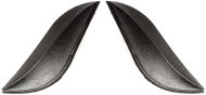 CASSIDA čelné kryty vrchná ventilácia pre prilby Reflex, čierna matná, pár - Kryt ventilácie helmy