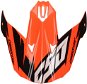 CASSIDA kšilt pro přilby Cross Cup Two Junior,, dětská oranžový fluo/bílý/černý/šedý - Helmet Shield