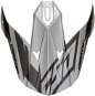 CASSIDA kšilt pro přilby Cross Cup Two, šedý matný/černý - Helmet Shield