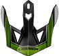 CASSIDA kšilt pro přilby Cross Pro 2, zelená perleť/černá/bílá - Helmet Shield