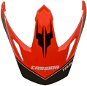 CASSIDA kšilt pro přilby Tour Globe, černá/červená neon/bílá - Helmet Shield