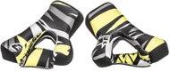 CASSIDA interior collar for Cross Pro II helmets, yellow fluo/black/white/grey, size 4.5 mm, w/o M - Helmet Cheek Pad