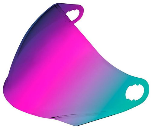 CASSIDA plexi long for Handy and Handy Plus helmets, iridium - Motorcycle Helmet Plexiglass Shield - Main image